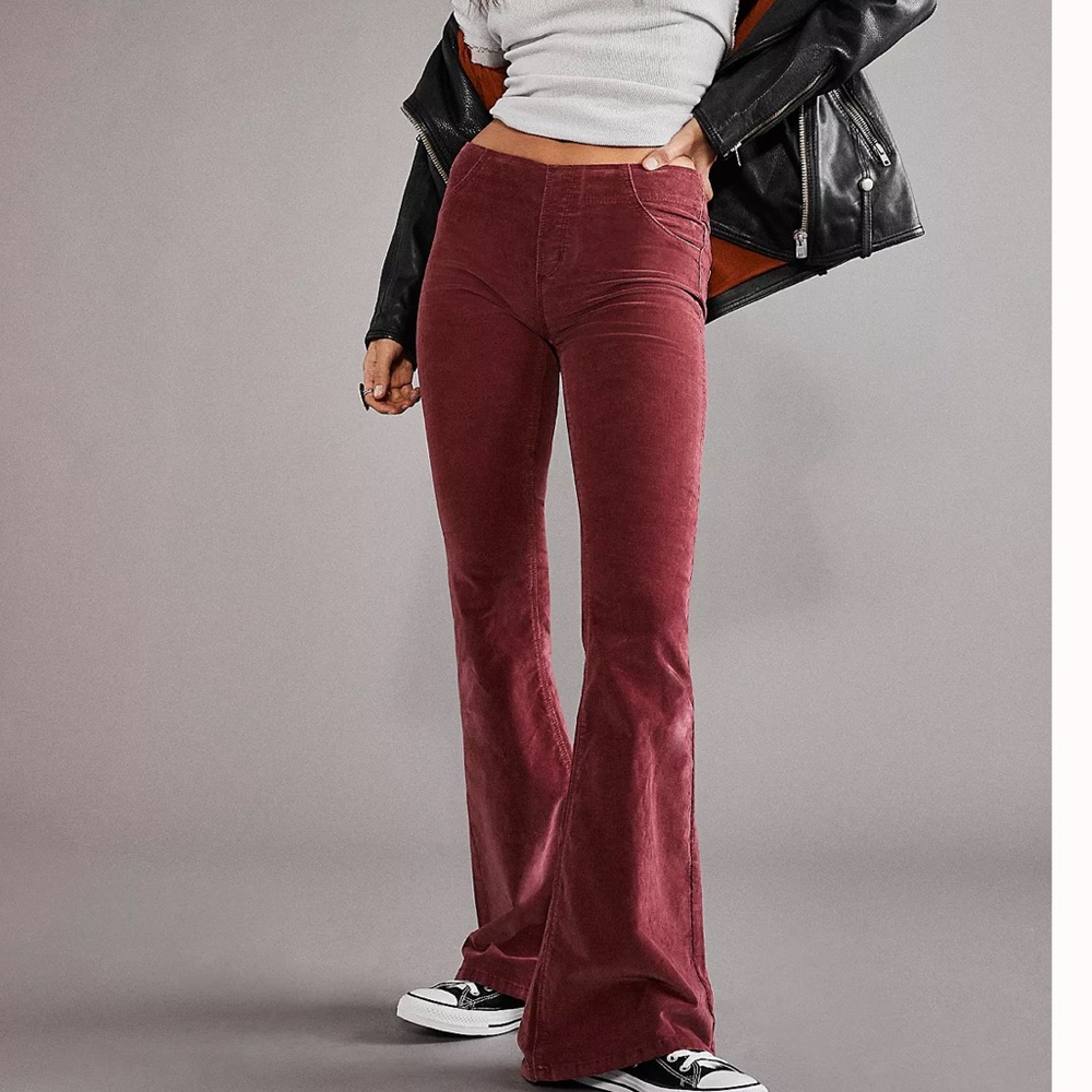 Free People pull on corduroy flares